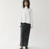 Tricou cu mâneci lungi și croi drept W