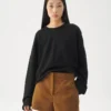 Tricou cu mâneci lungi și croi drept W