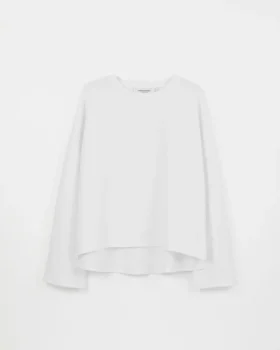Tricou cu mâneci lungi și croi drept W