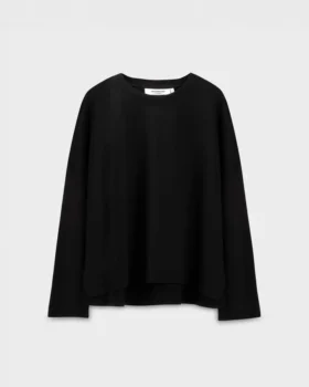 Tricou cu mâneci lungi și croi drept W