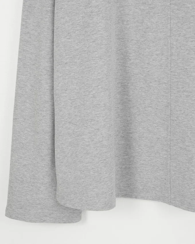 Tricou cu mâneci lungi și croi drept W
