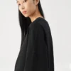 Tricou cu mâneci lungi și croi drept W